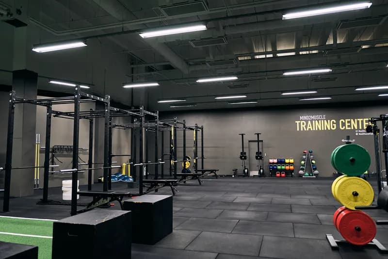 Träningssal på Mind2Muscle